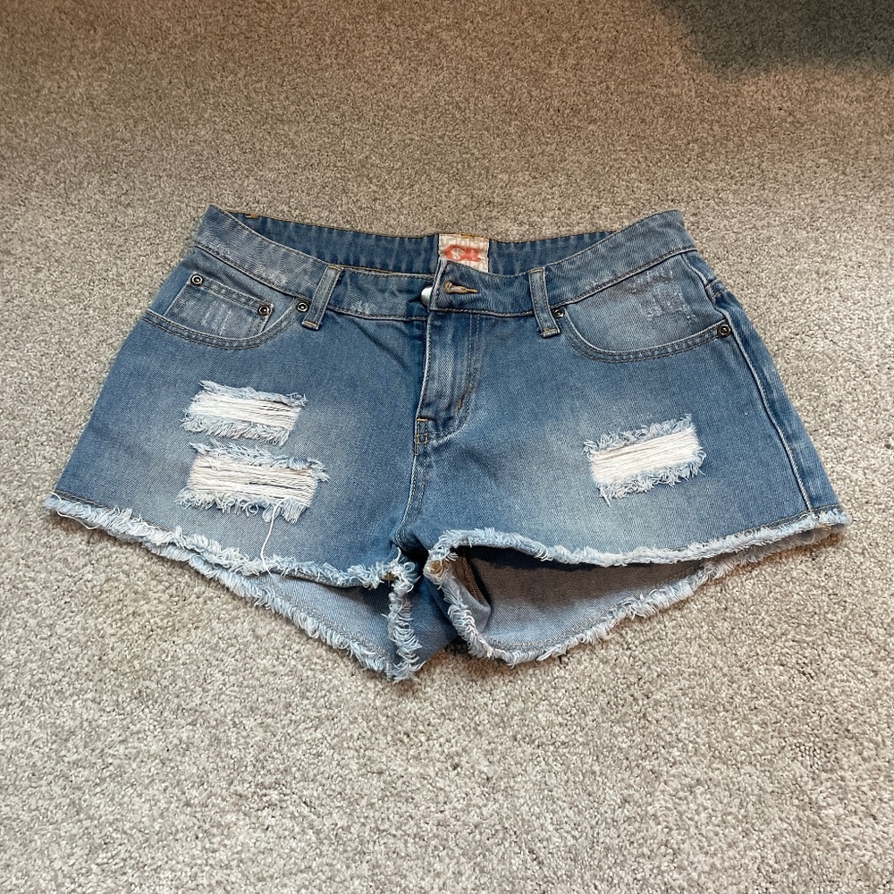 Jean shorts
